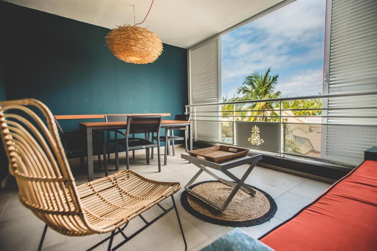 Escale Tropicale, Appart Vue Mer A 2 Min Du Lagon Apartment Saint-Gilles-les Bains Ngoại thất bức ảnh