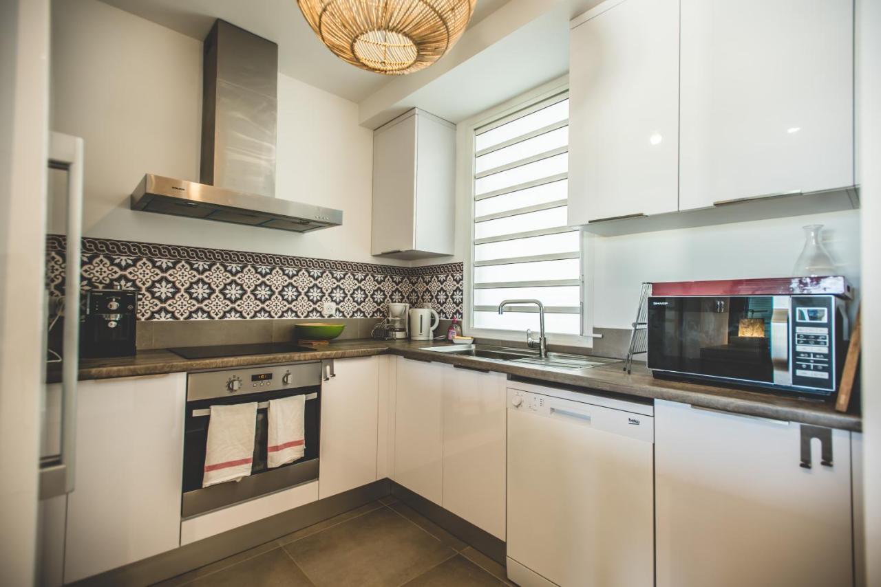 Escale Tropicale, Appart Vue Mer A 2 Min Du Lagon Apartment Saint-Gilles-les Bains Ngoại thất bức ảnh